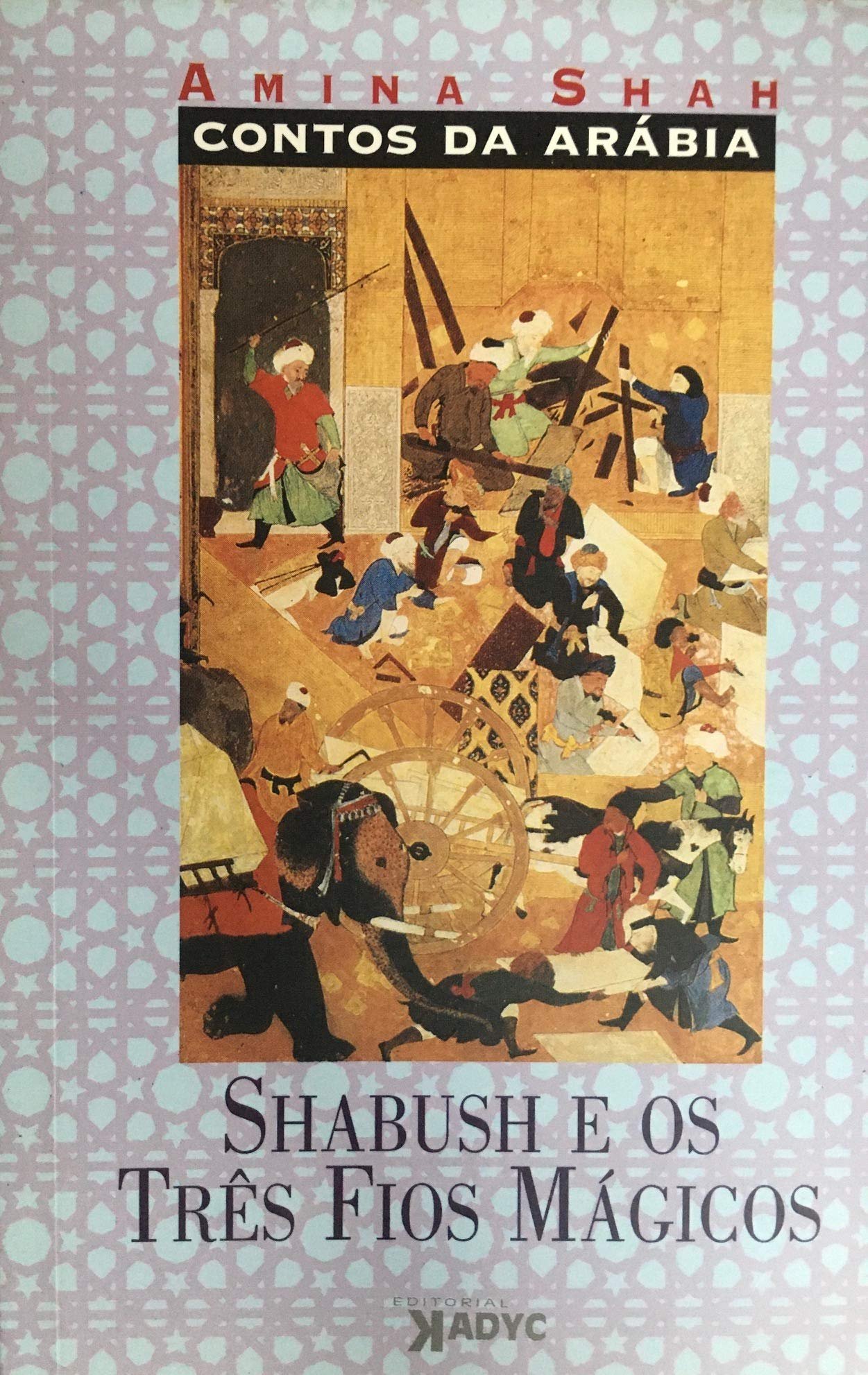 Capa de Contos da Arábia: Shabush e os Três Fios Mágicos